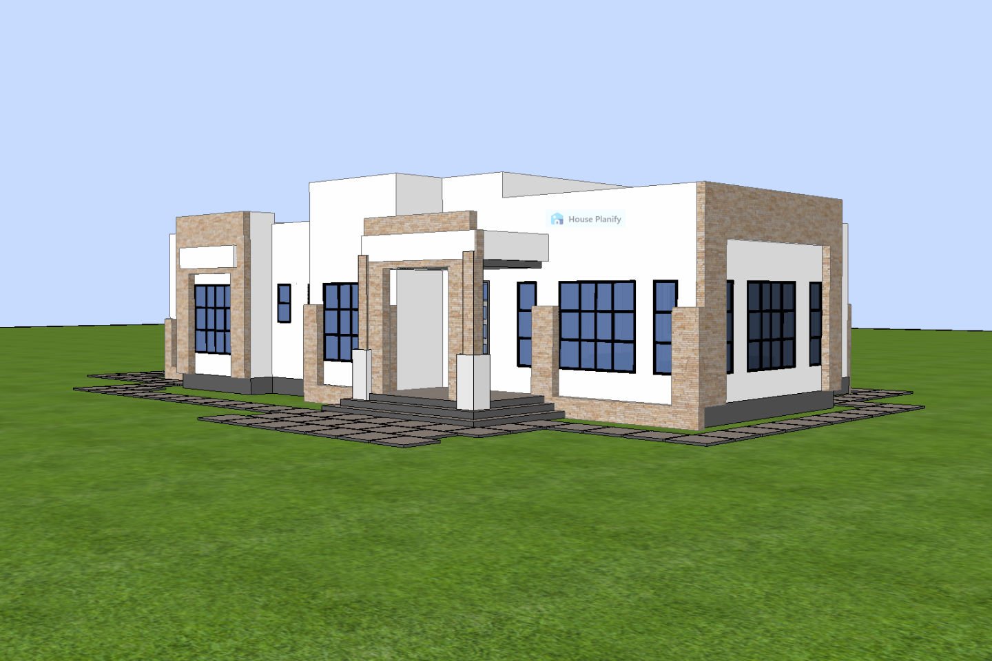 1500A Bungalow Side View