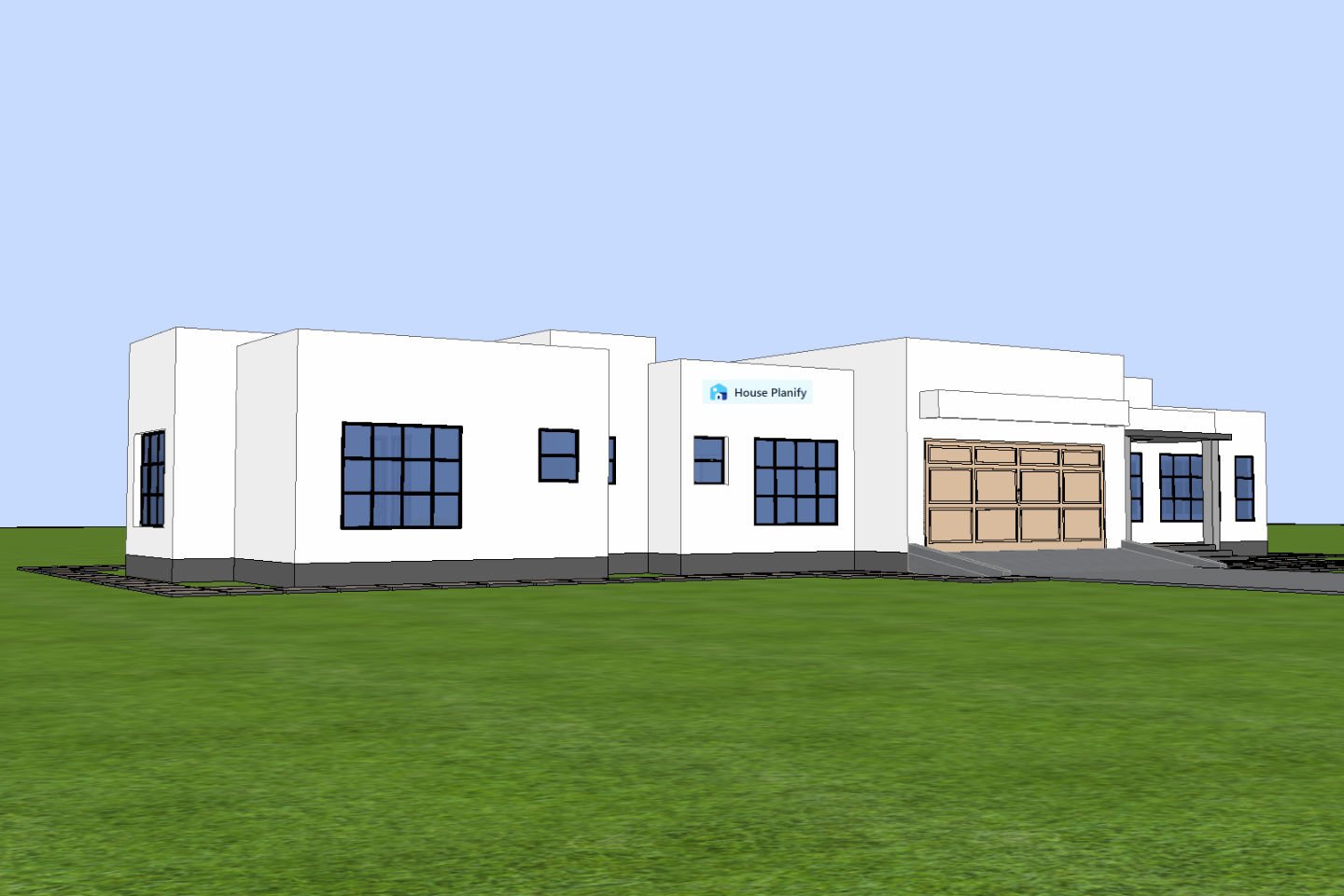 1600B Bungalow Side View 3