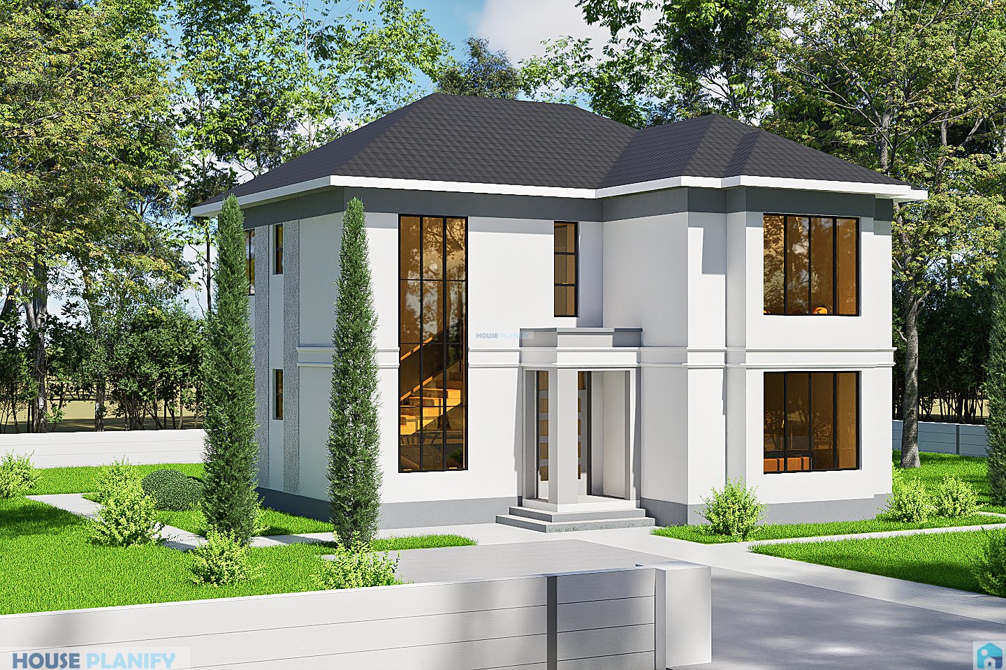 3 Bedroom Modern Hip & Gable Maisonette 2311A - Image 7