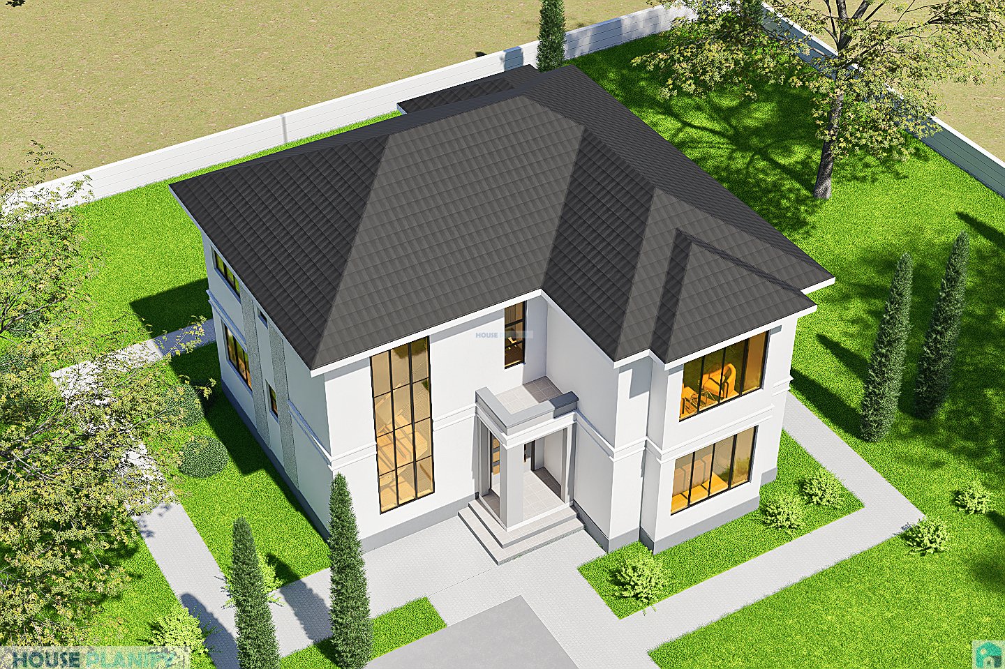 3 Bedroom Modern Hip & Gable Maisonette 2311A - Image 3