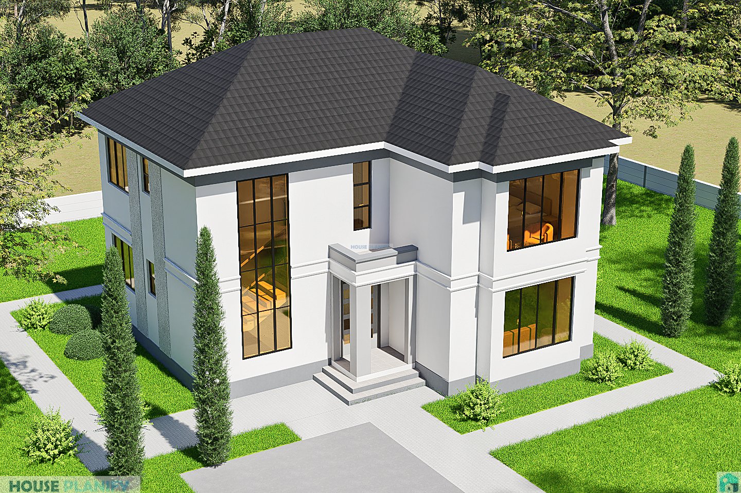 3 Bedroom Modern Hip & Gable Maisonette 2311A - Image 2
