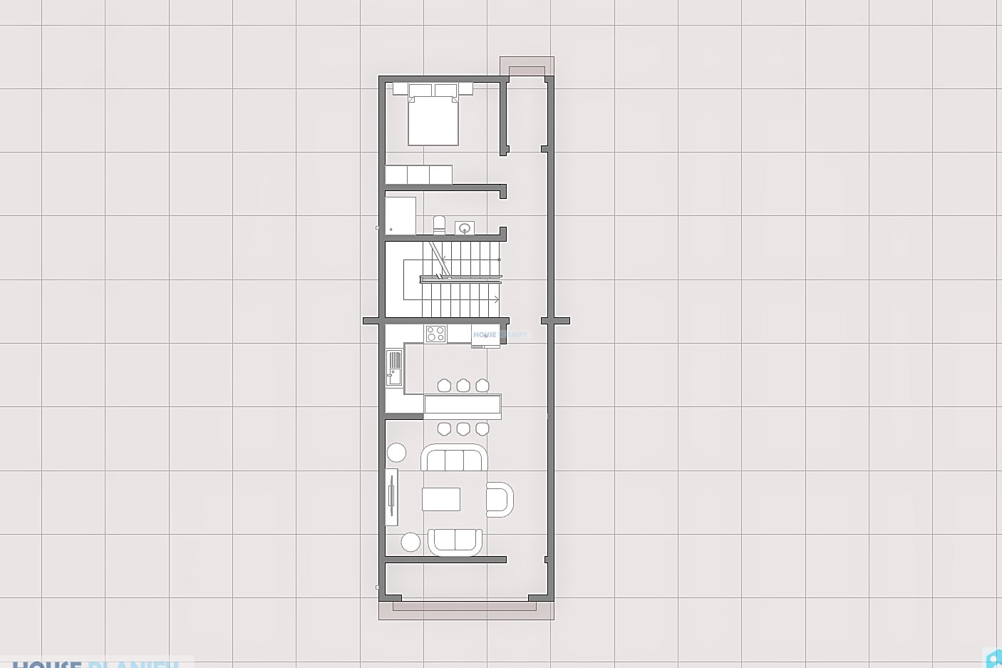 3 Bedroom Modern Hip & Gable Maisonette 2312A - Image 8