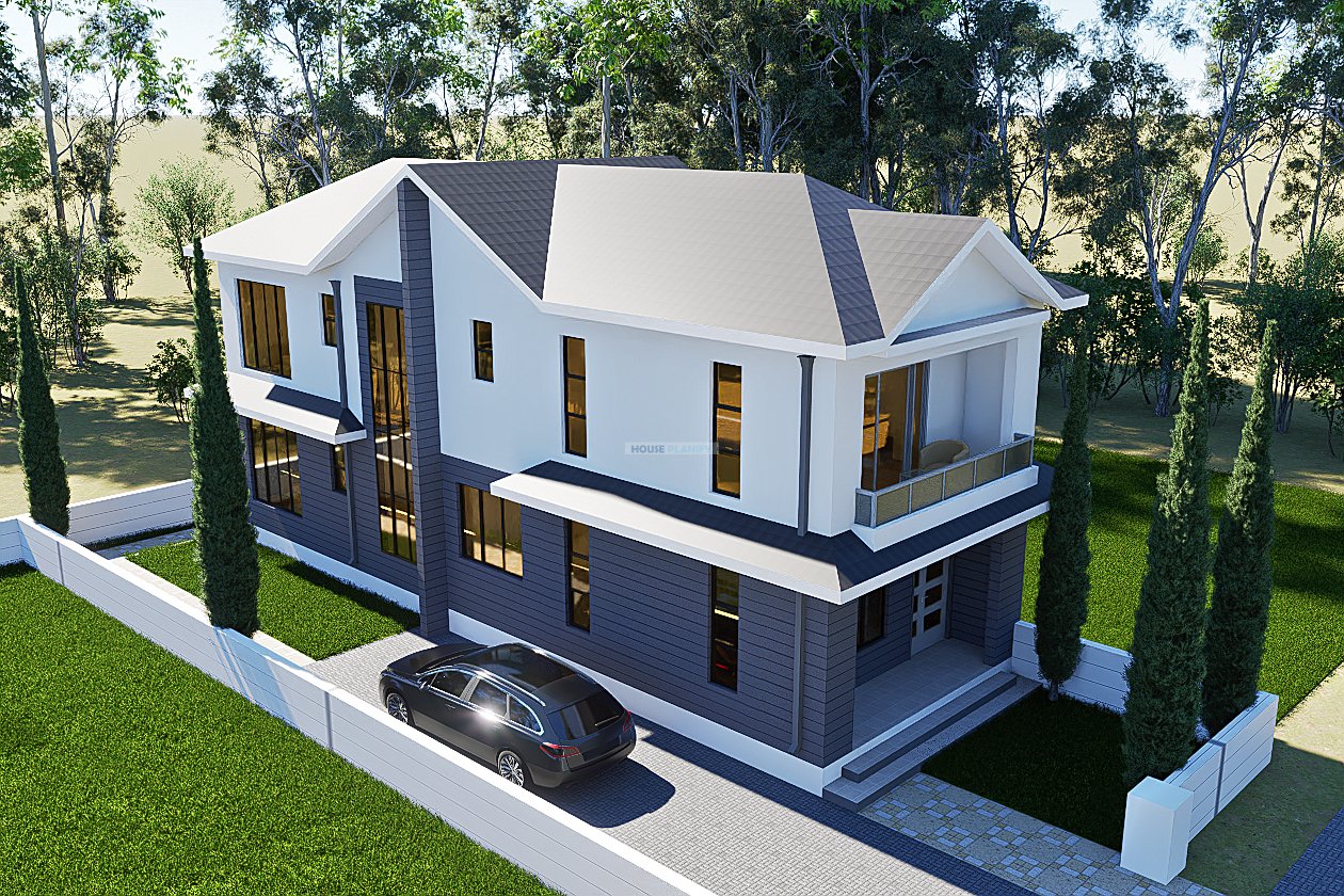 3 Bedroom Modern Hip & Gable Maisonette 2312A - Image 3