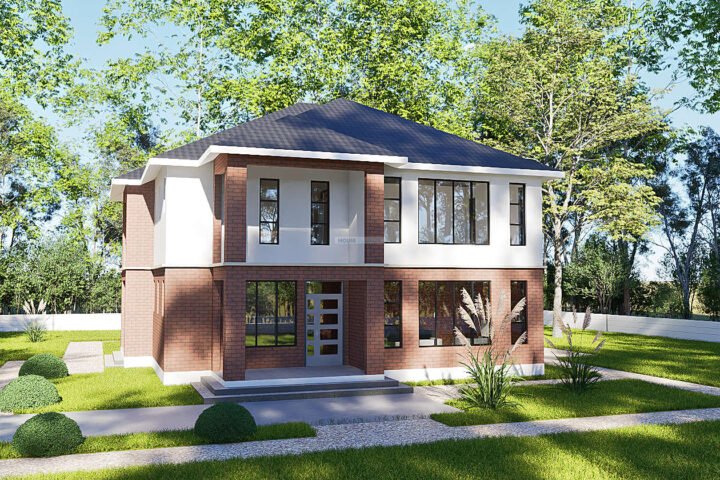 2406A Living room front view - 4 bedrooms