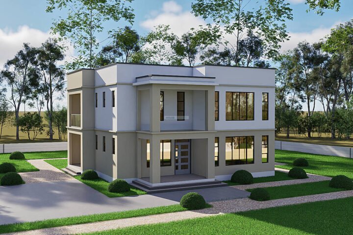 2406B Front view- 4 Bedroom Maisonette