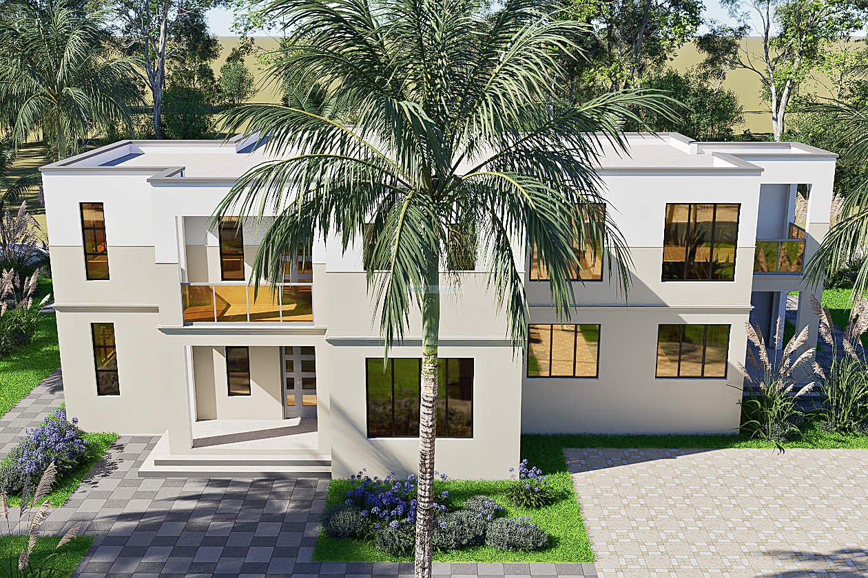 2510 front closeup view of 5 bedroom maisonette