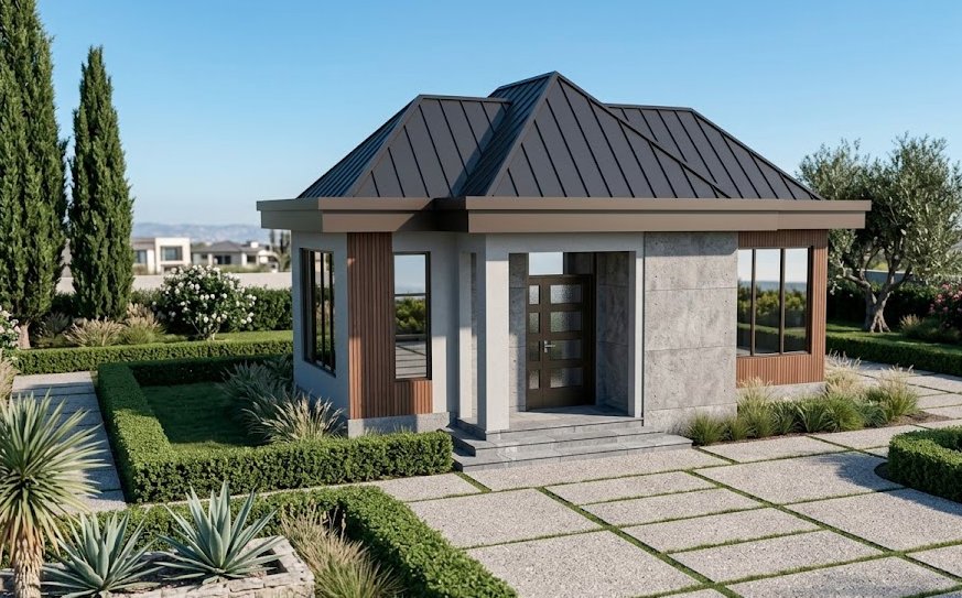 1 bedroom alternative design house 1101A-D2