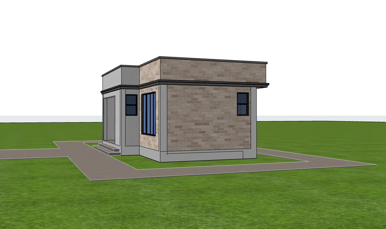 1 bedroom ensuite house design 1120B