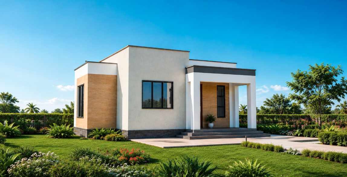 1 bedroom house design 1102C