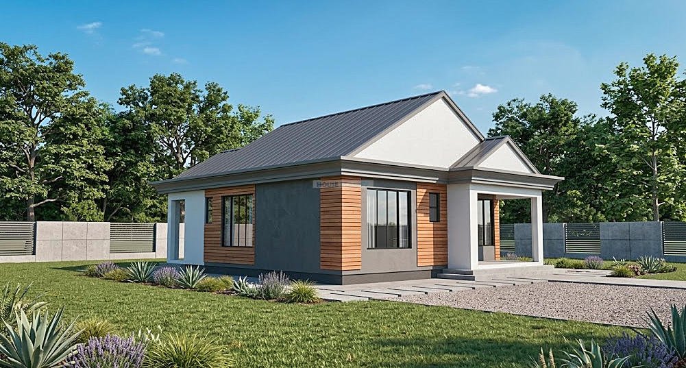 2 bedroom single storey design 1202D