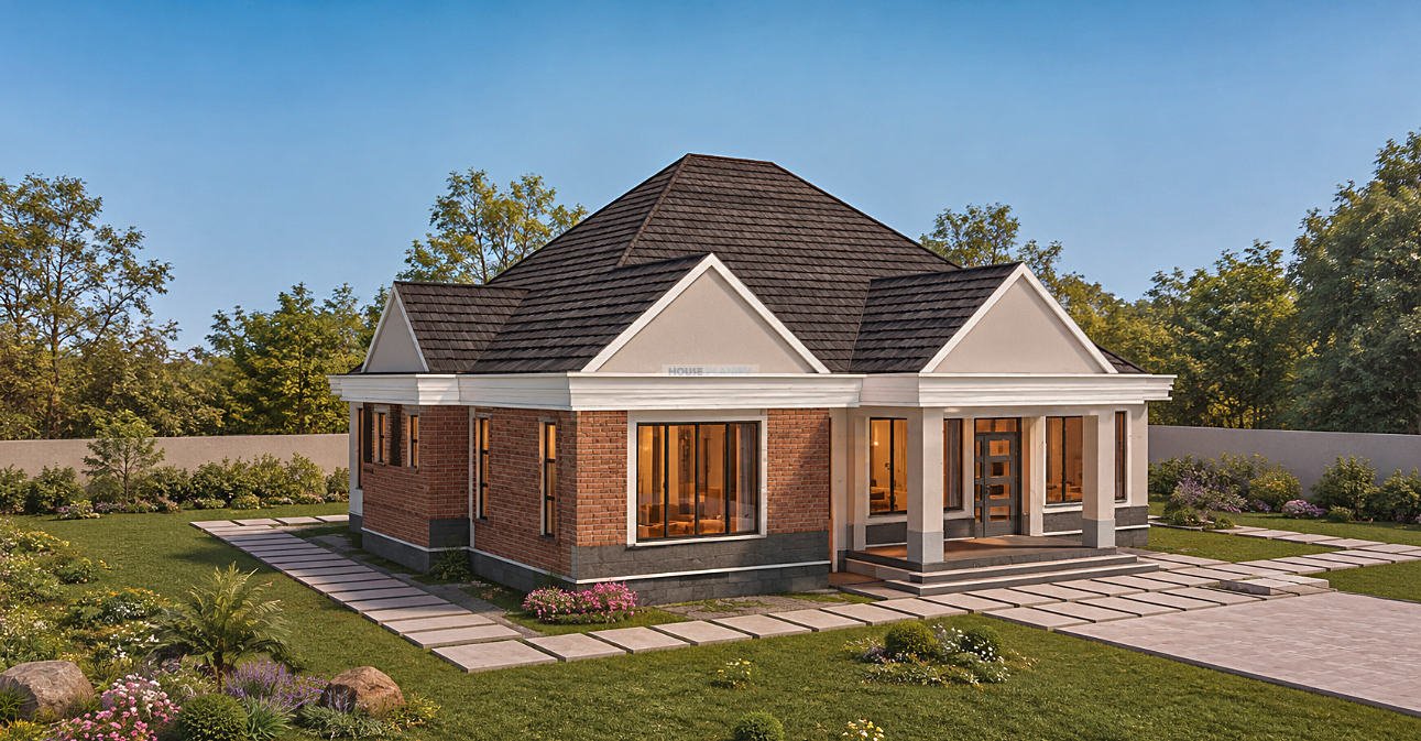 3 bedroom bungalow with master ensuite and walk in closet 1321D