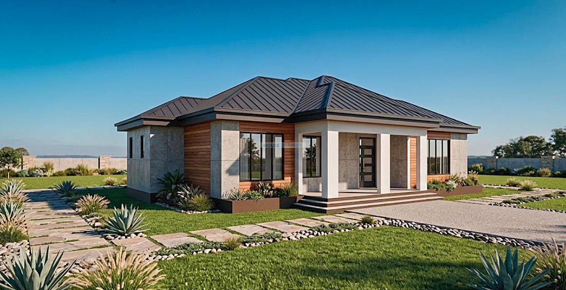 3 bedroom house plan with photos pdf download 1315A