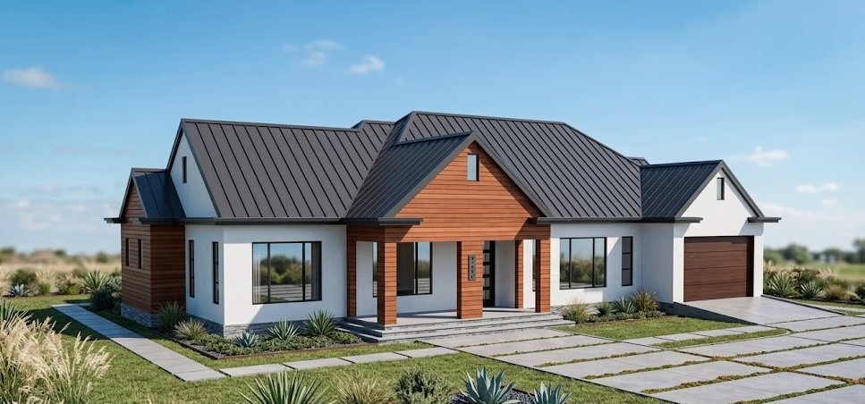 4 bedroom bungalow house plan design 1404AD1