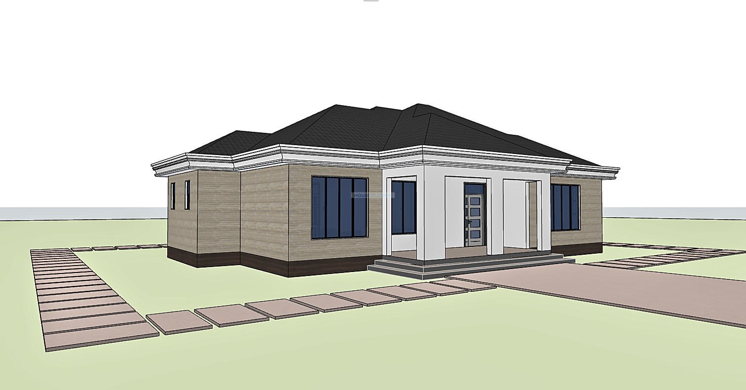 Afforsable 3 bedroom house plan for sale 1315A