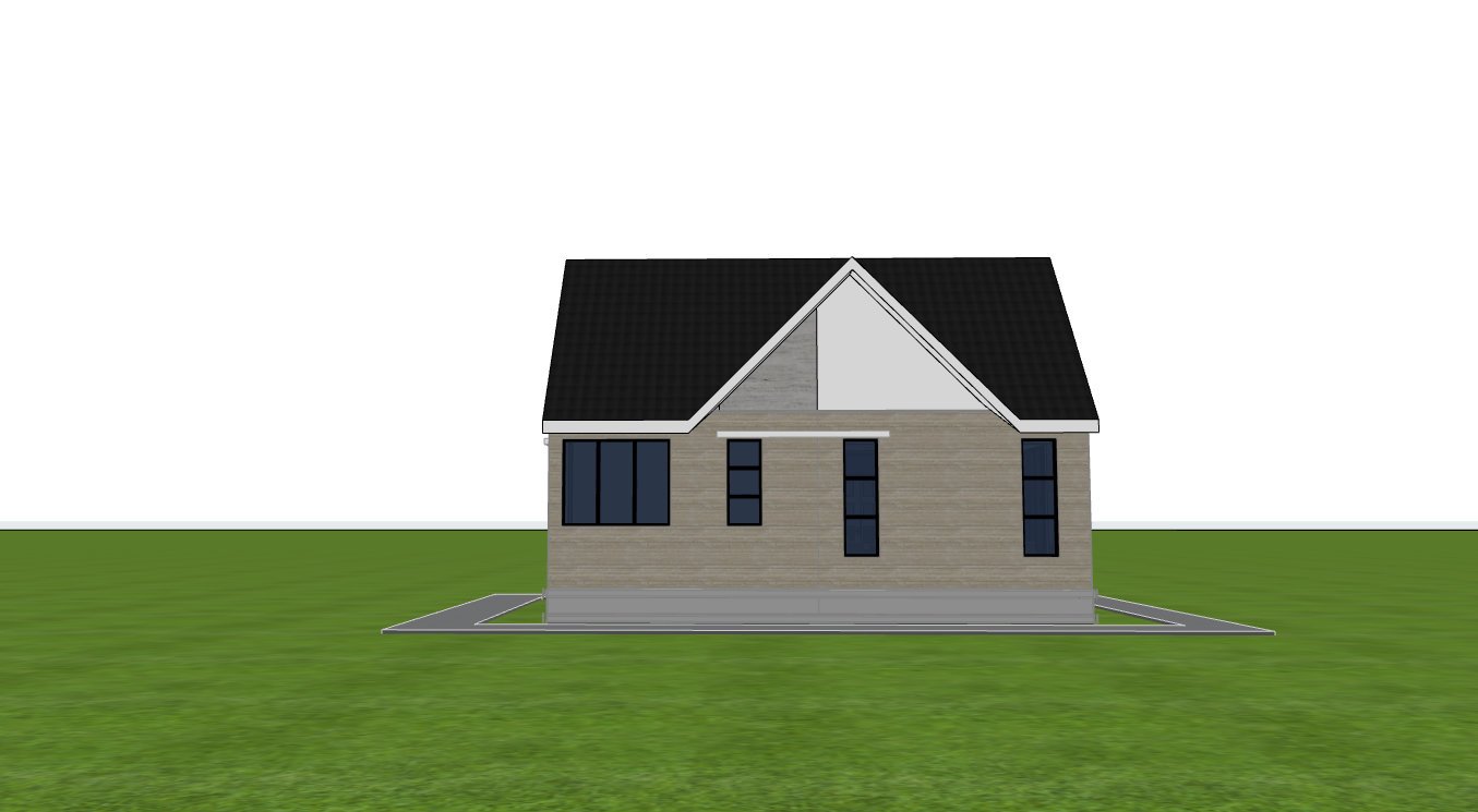 Back Elevation 1101E