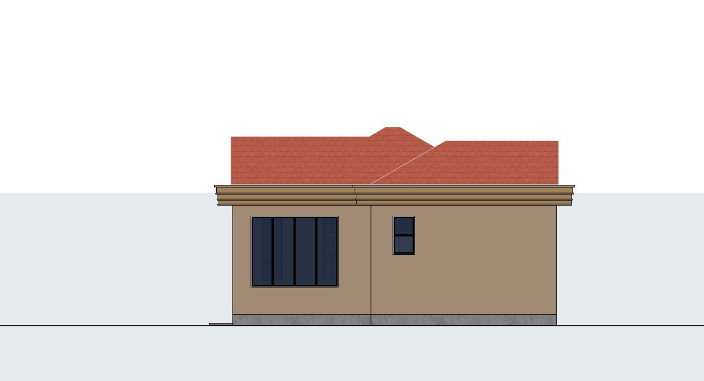 Back elevation 1102D