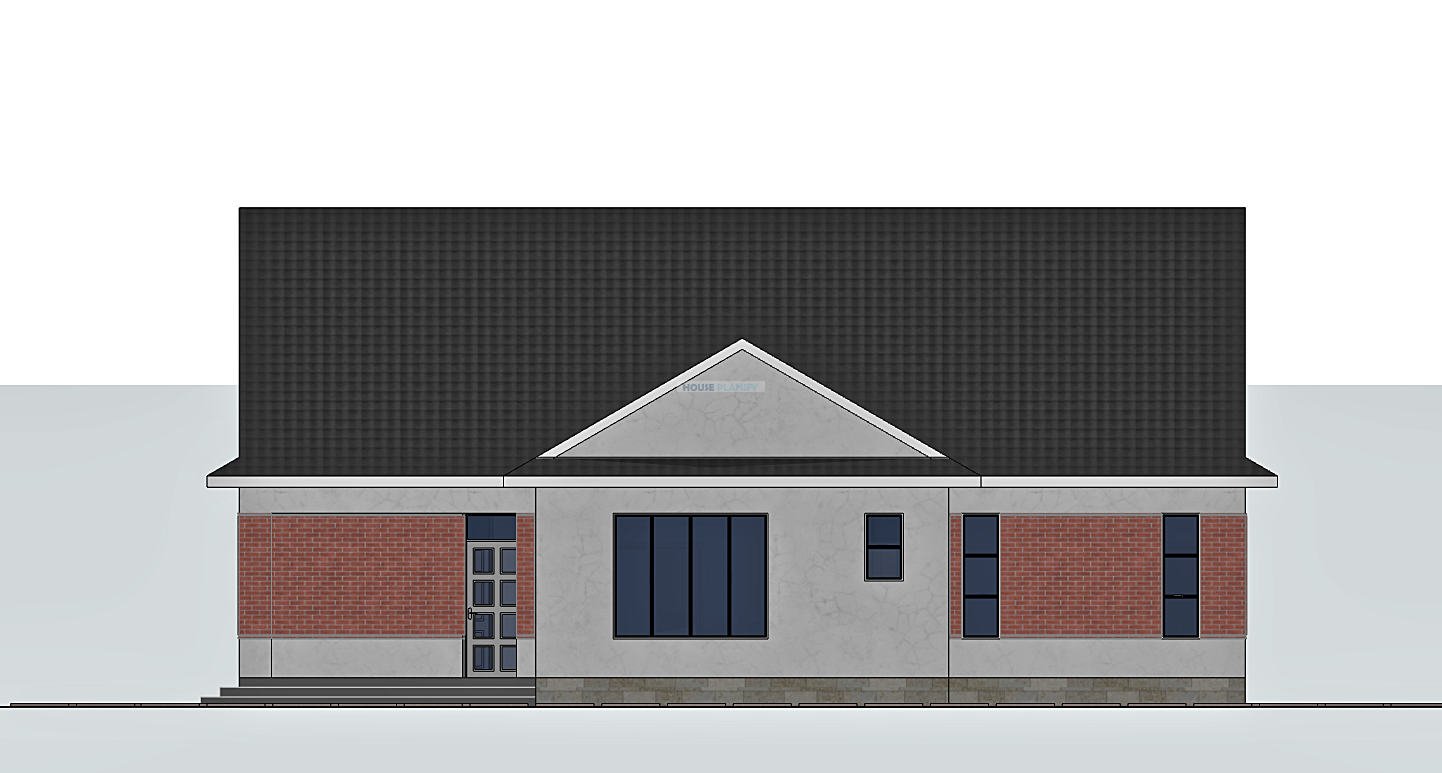Back elevation 1321F