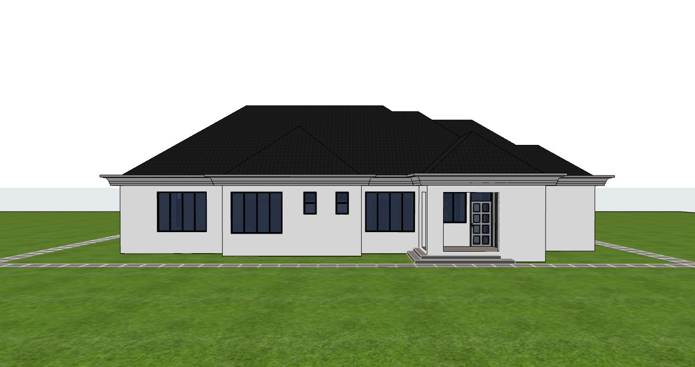 Back elevation 1404A