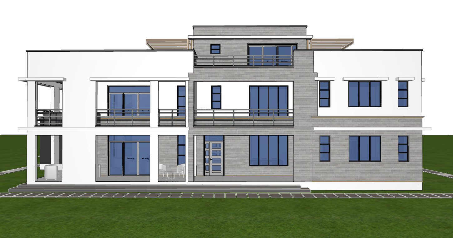 Back elevation 2512C