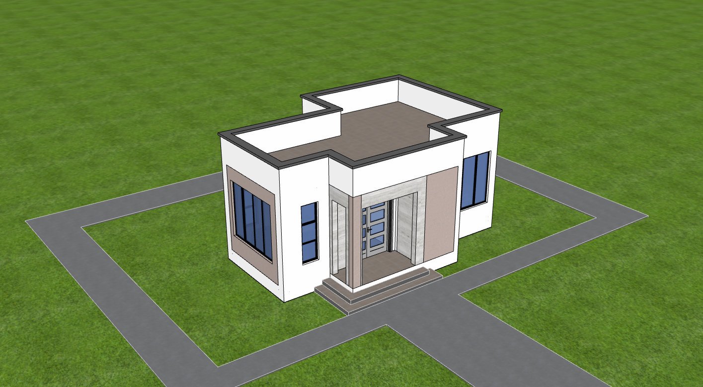 Bungalow birds eye view 1101B