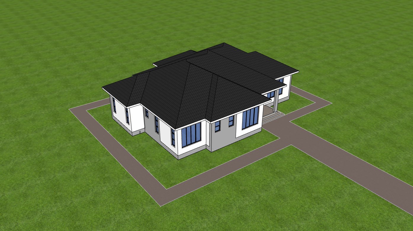 Bungalow birds eye view 1312A