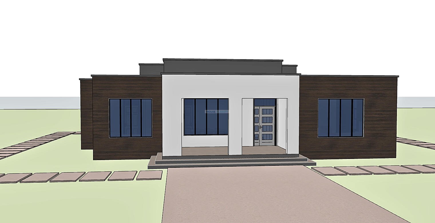 Bungalow front approach 1315C