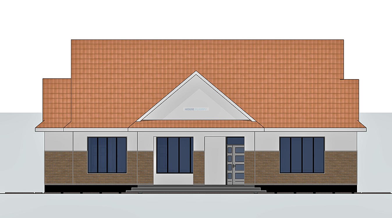 Bungalow front elevation 1315E