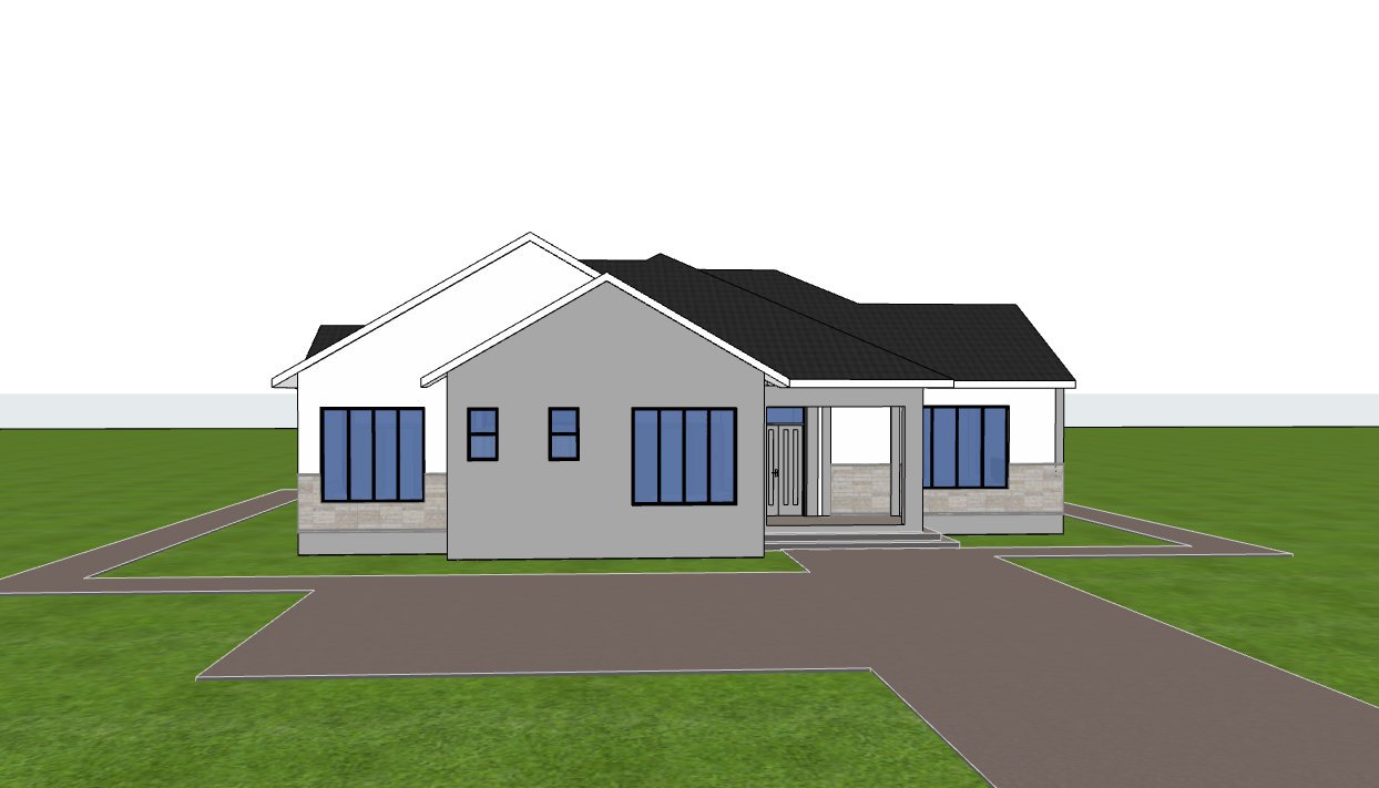 Bungalow front elevation