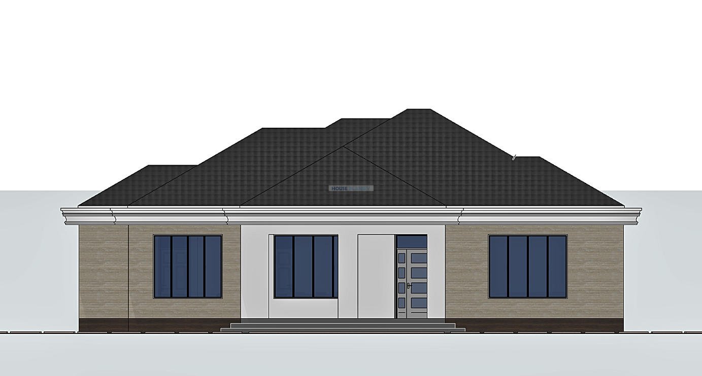 Bungalow front view 1315A