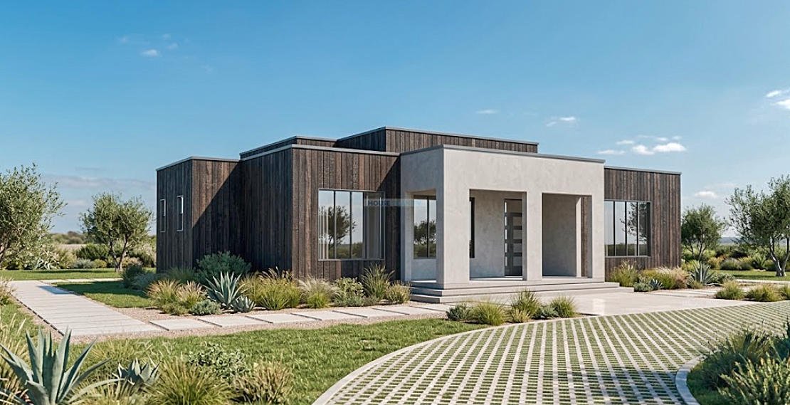 Elegant Contemporary Family Home with Private Master Suite 1315C