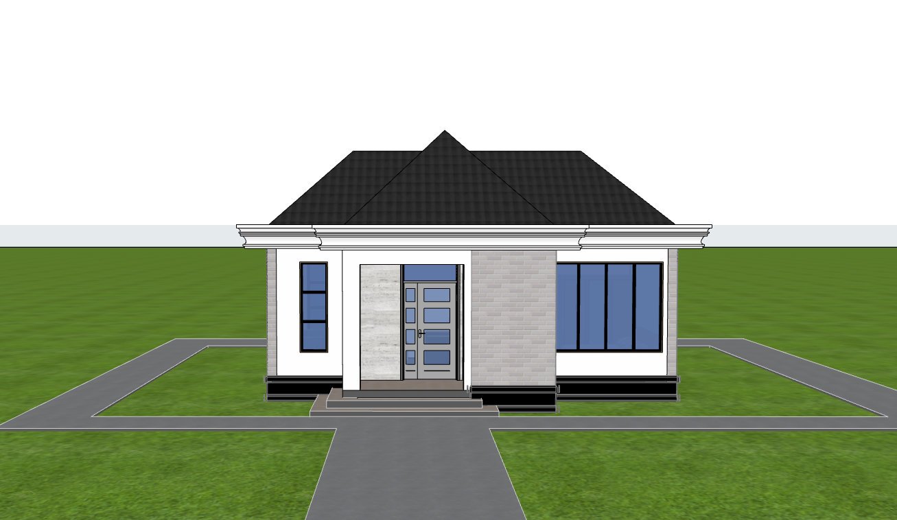 Front elevation 1101A-D2