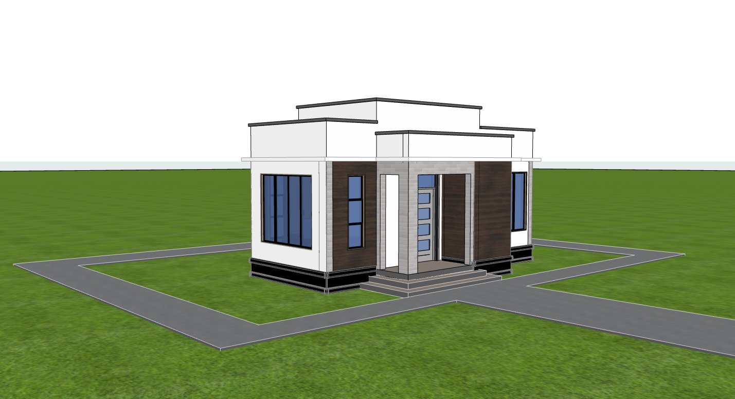 Front side elevation 1101C