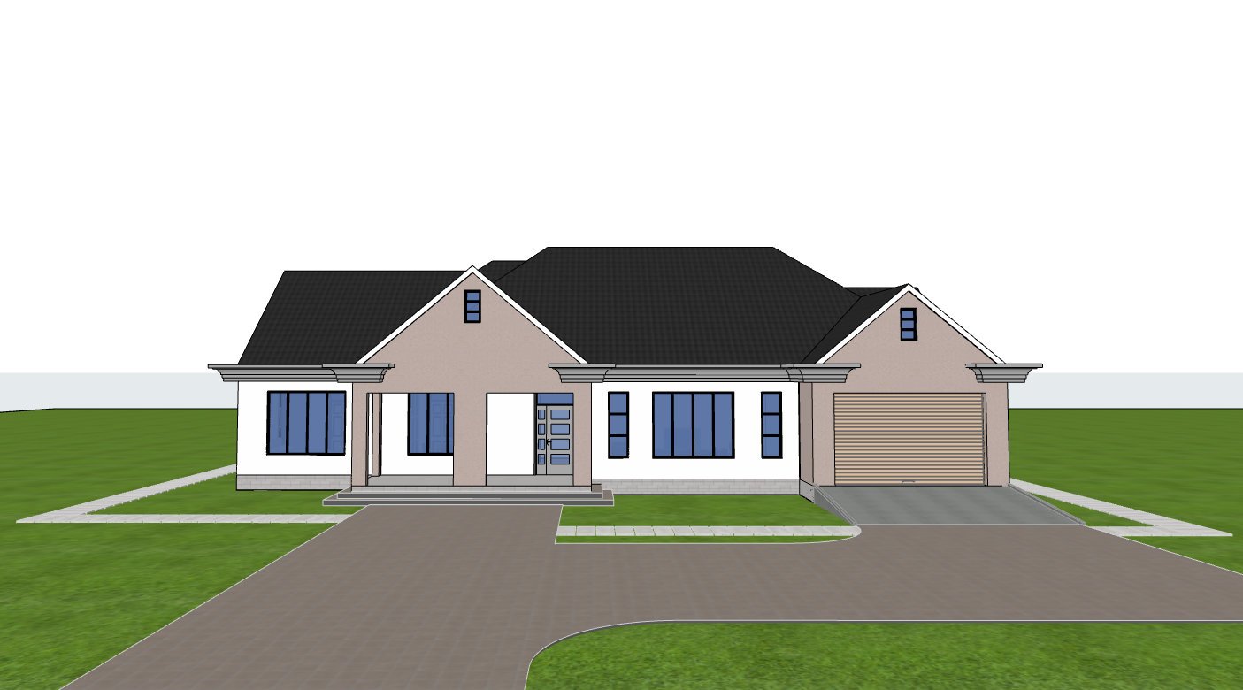 Front view facade 1404AD1