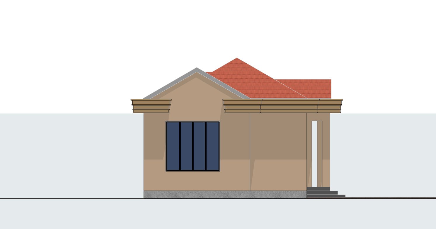 Left Elevation 1102D