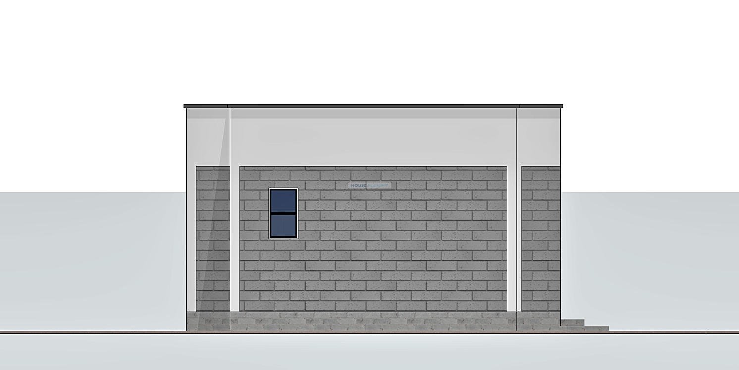 Left elevation 1203B