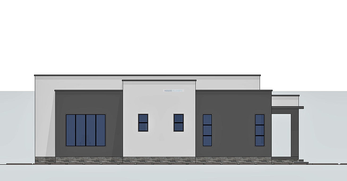 Left elevation 1321B