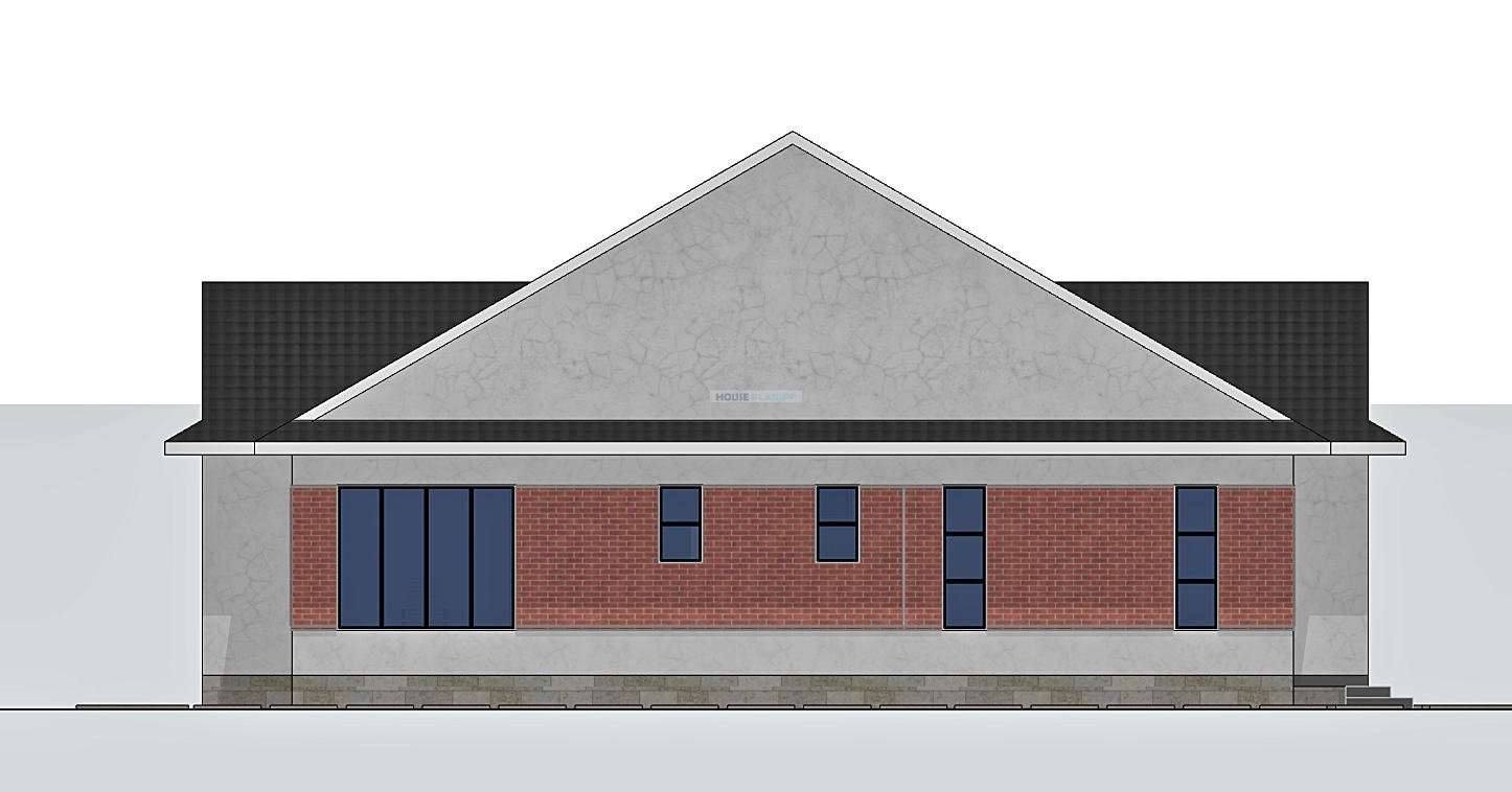 Left elevation 1321F