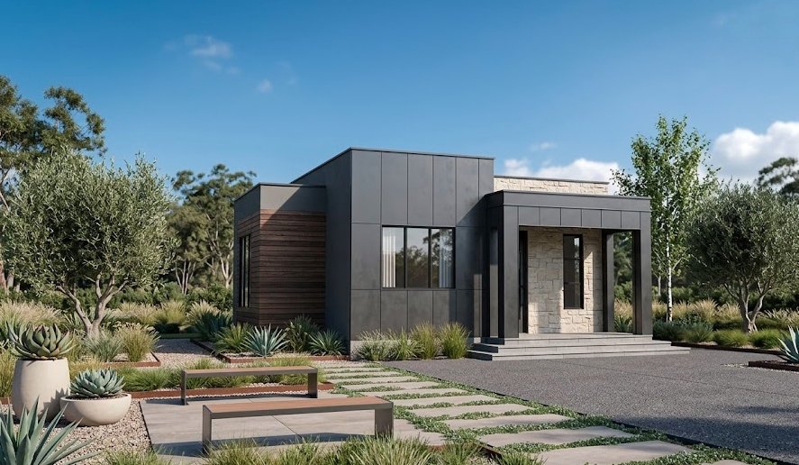 Modern 1 bedroom design 1102C
