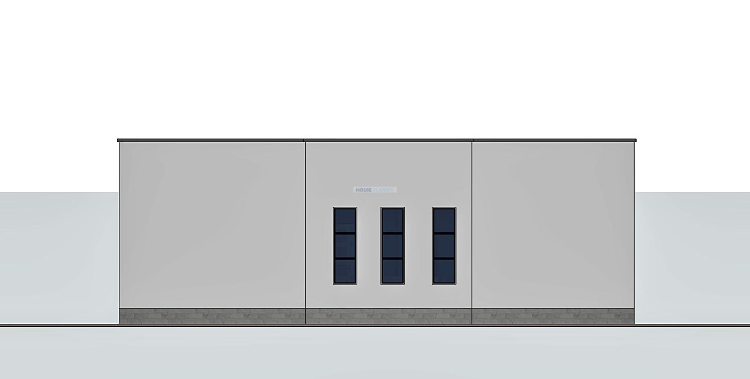 Rear elevation 1203B