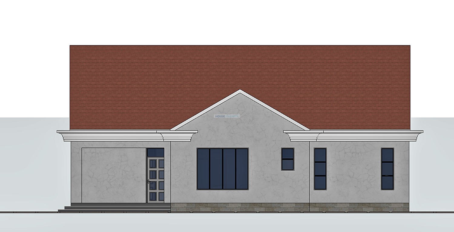 back elevation 1321E
